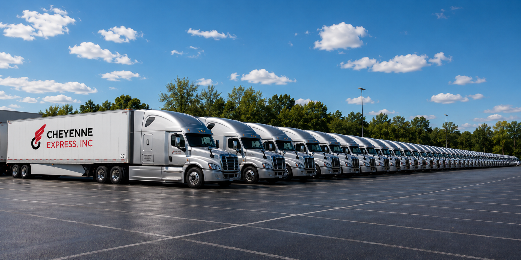 CHEYENNE EXPRESS, INC truck fleet
